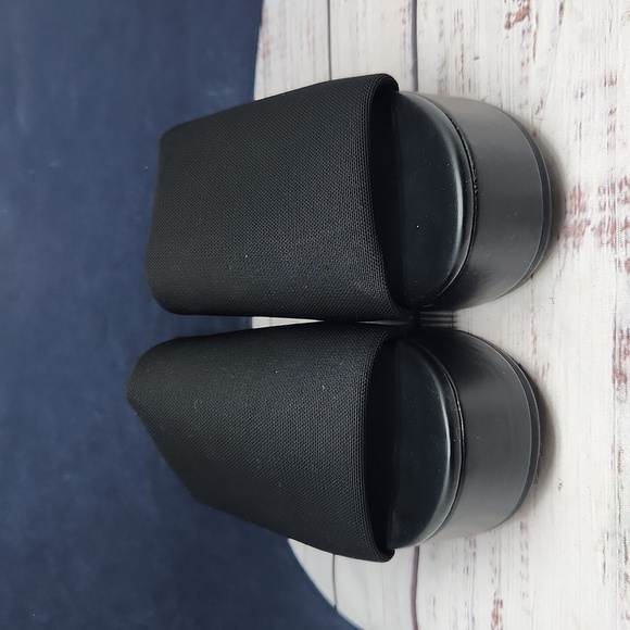 Steve Madden | 'Bendable' Platform Slide Sandals Black Slinky Size 8.5 - Picture 3 of 7